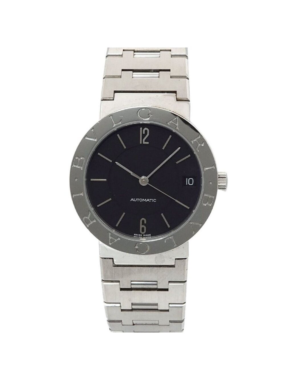 Bvlgari Boys' Watch Date Black Automatic